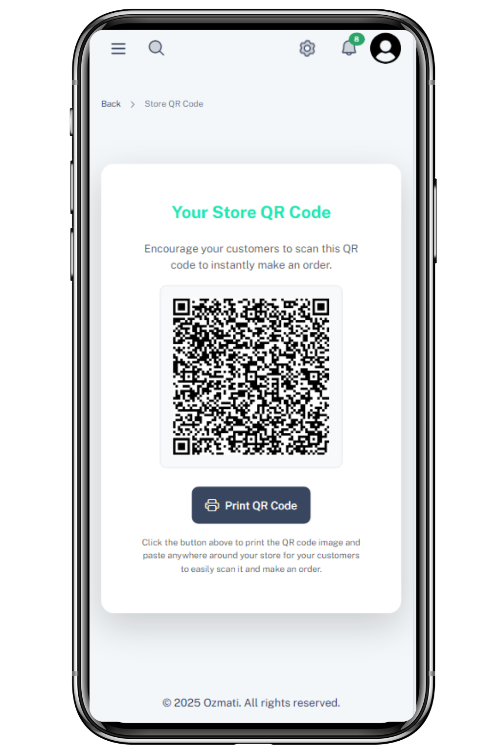 POSA Mobile App - Transactions