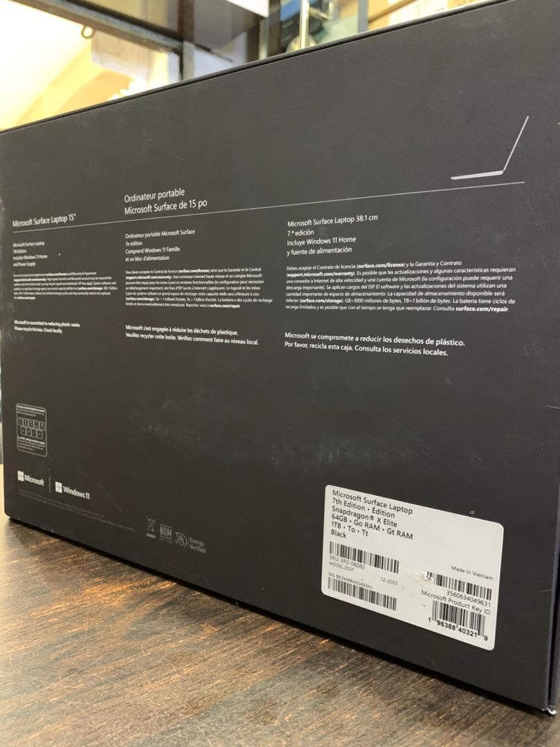 MICROSOFT SURFACE LAPTOP 7TH EDITION 15 INCHES