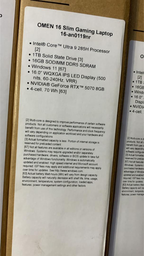 HP OMEN 16 SLIM