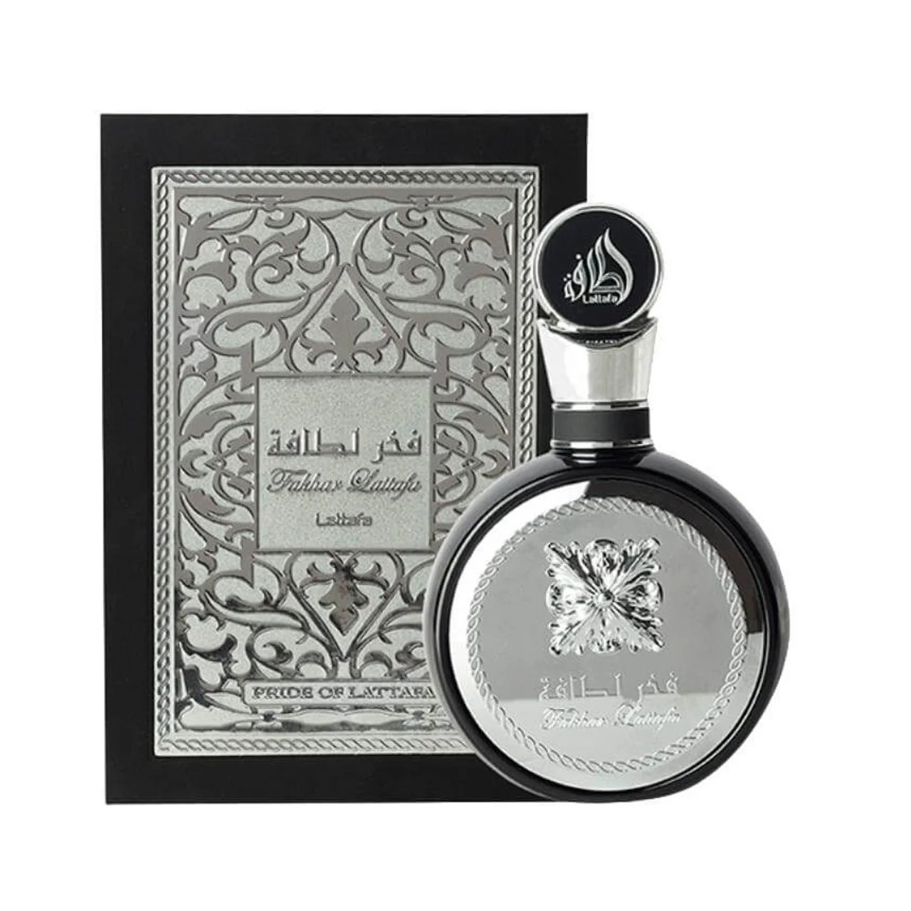 LATTAFA FAKHAR 100ML (MAN) BLACK & SILVER EDP