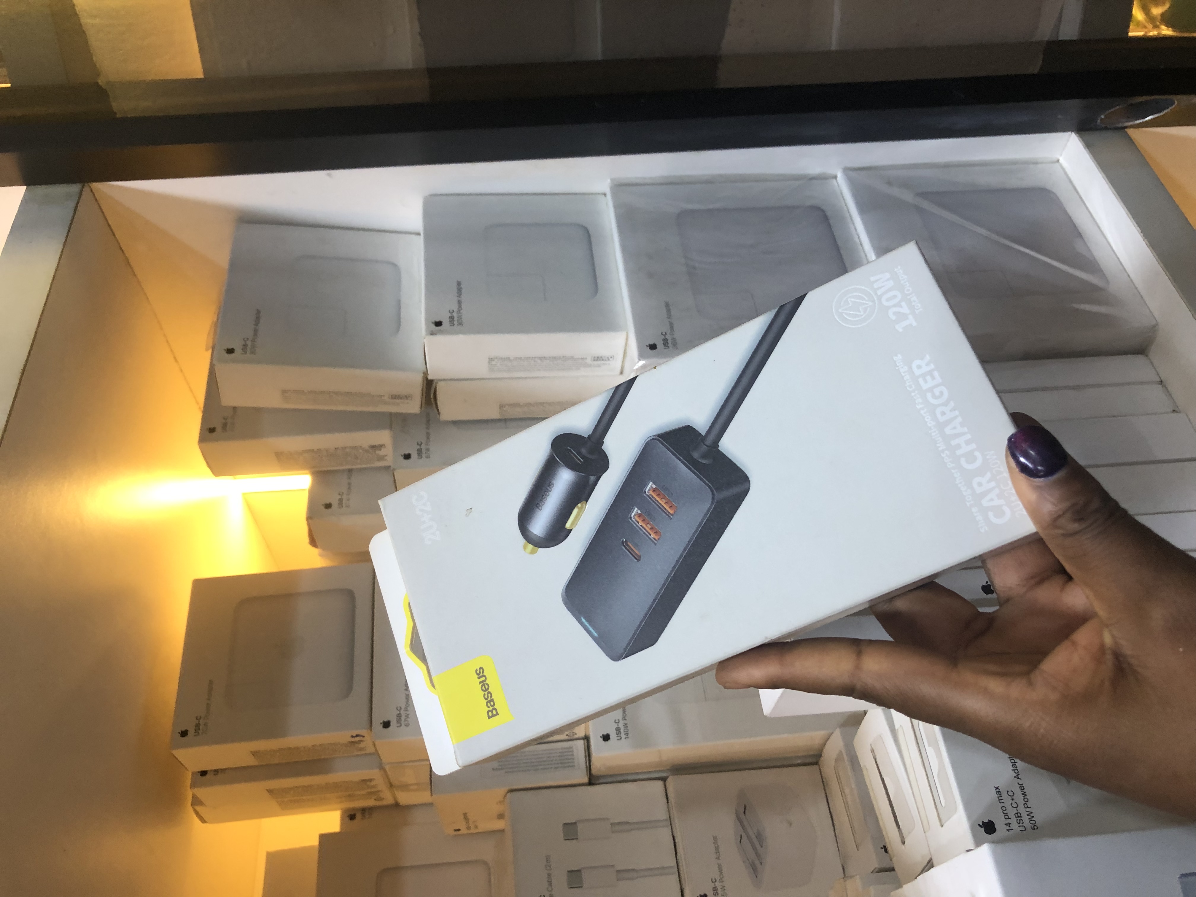 BASEUS CAR CHARGER 120W