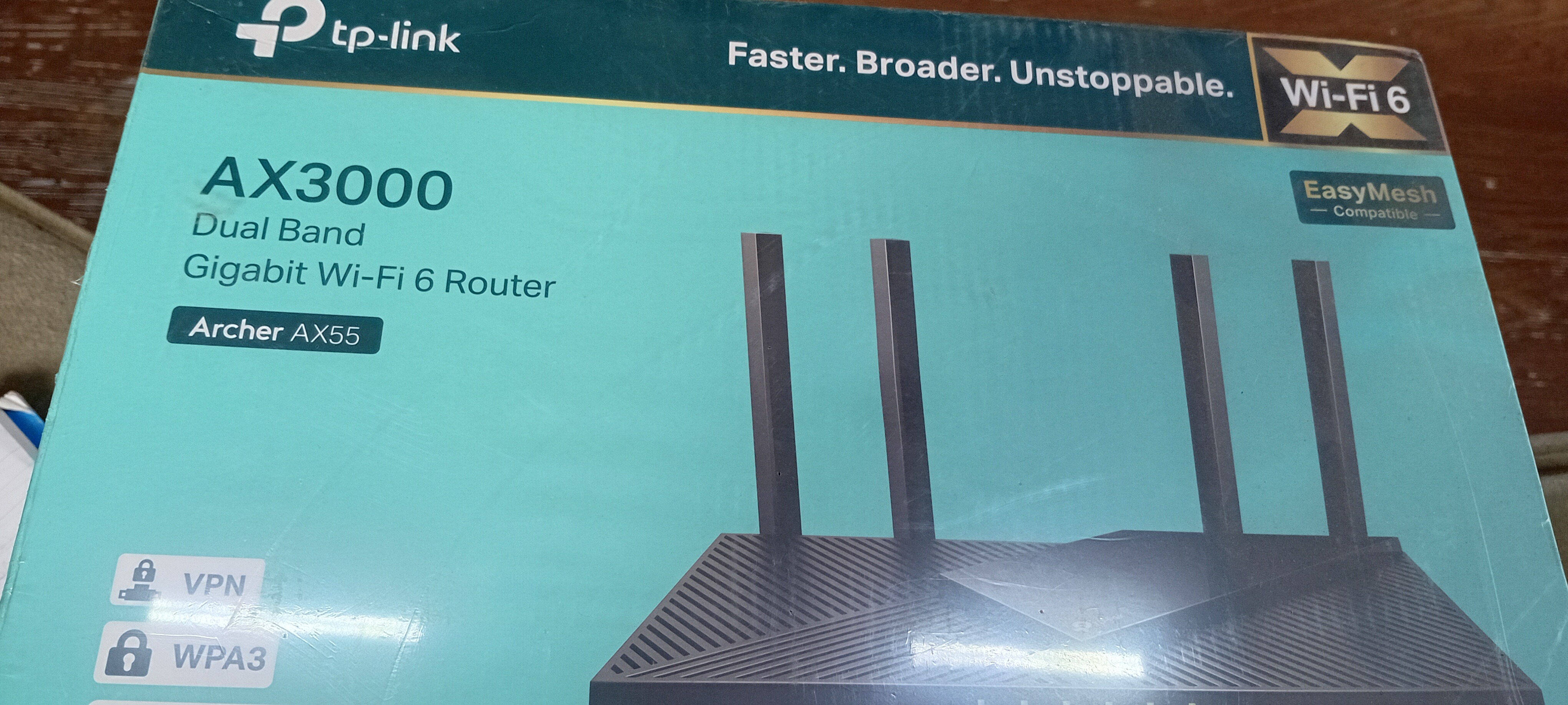 Tp-link dual-band Gigabit WiFi 6 router