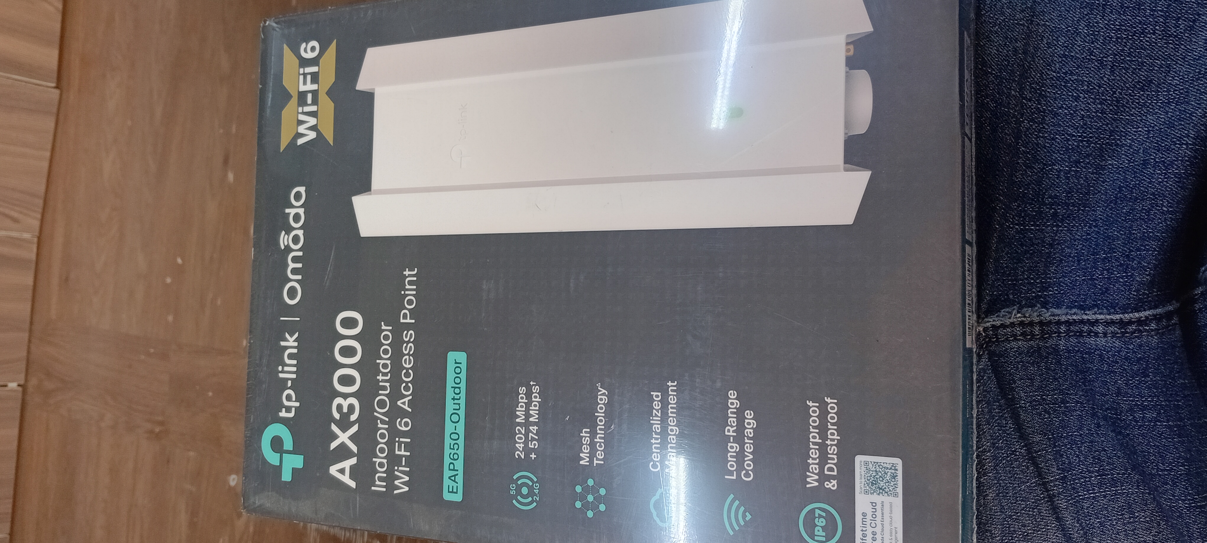 TP-LINK OMADA AX3000 INDOOR/OUTDOOR WIFI 6 ACCESS