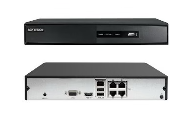 4 CHANNEL NVR/POE HIKVISION