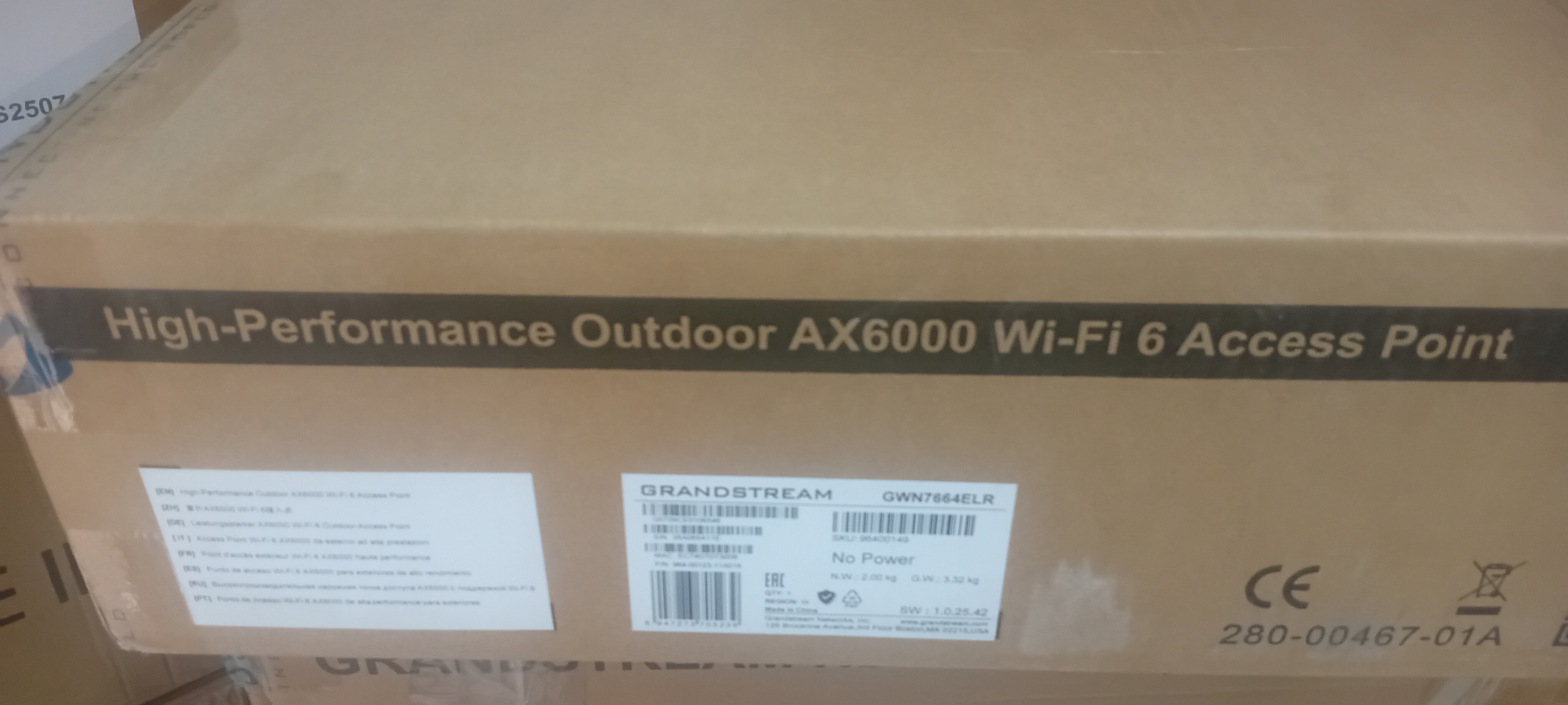 Grandstream Ax6000 GWN7664ELR