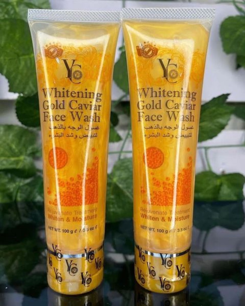 YC WHITENING GOLD CAVIAR FACE WASH 100G