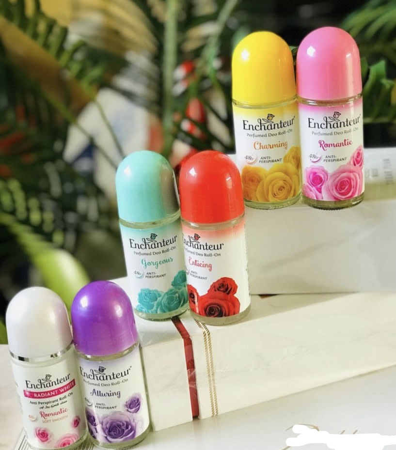 ENCHANTEUR DEO ROLL-ON 50ML VARIETY
