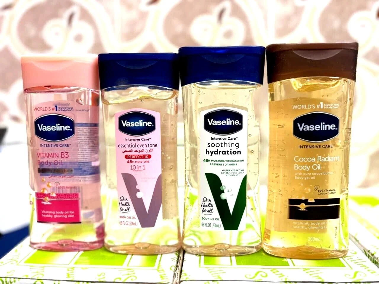 VASELINE BODY OIL VARIETY 200ML