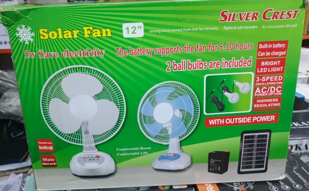 Solar fan
