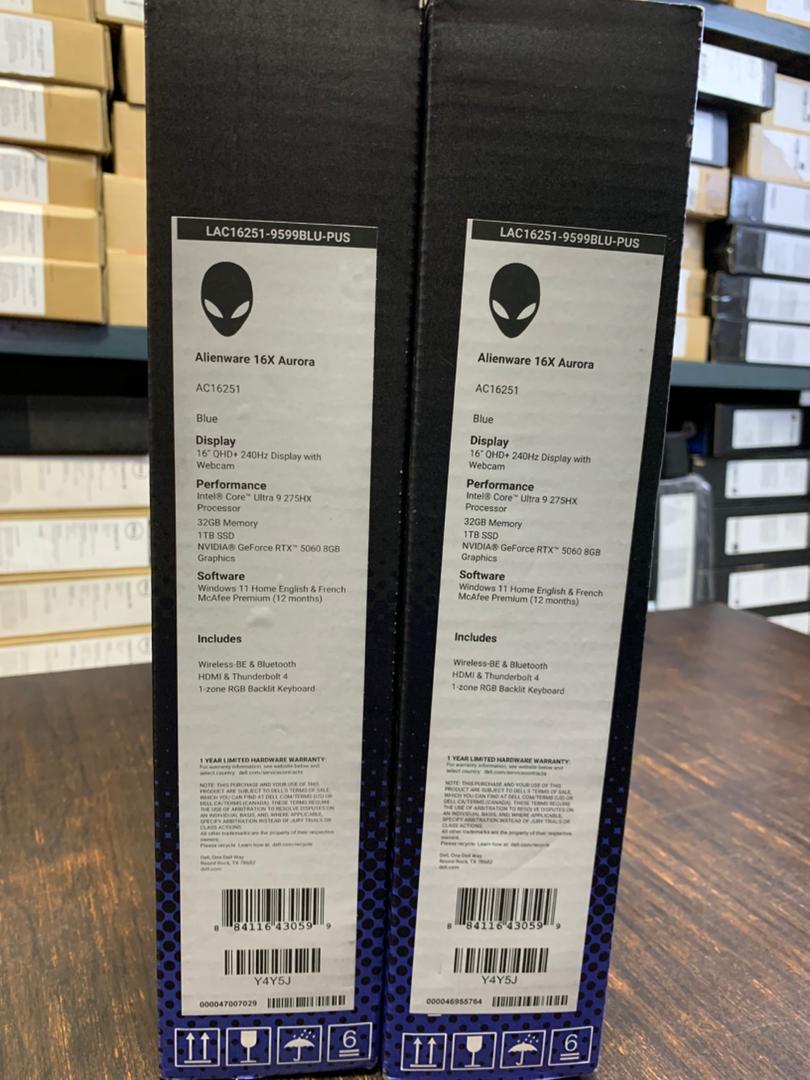 DELL ALIENWARE 16X AURORA